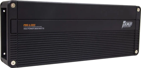 Усилитель 4-канальный AMP PRO 4.300 300/450 (мост 2x900W/4 Om) Усилитель 4-канальный AMP PRO 4.300 300/450 (мост 2x900W/4 Om)
