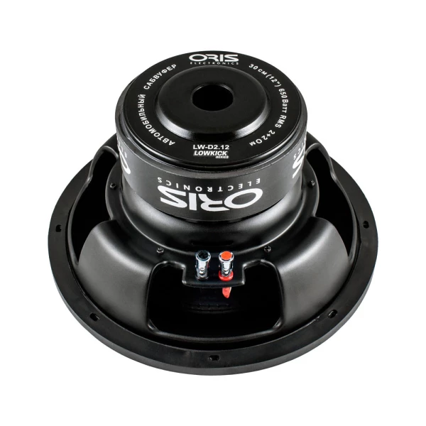 Динамик сабвуфер 12" Oris Electronics LW-D2.12 2+2 Om 650/1300W, 85 dB (ЗЯ 30л, ФИ 55л)