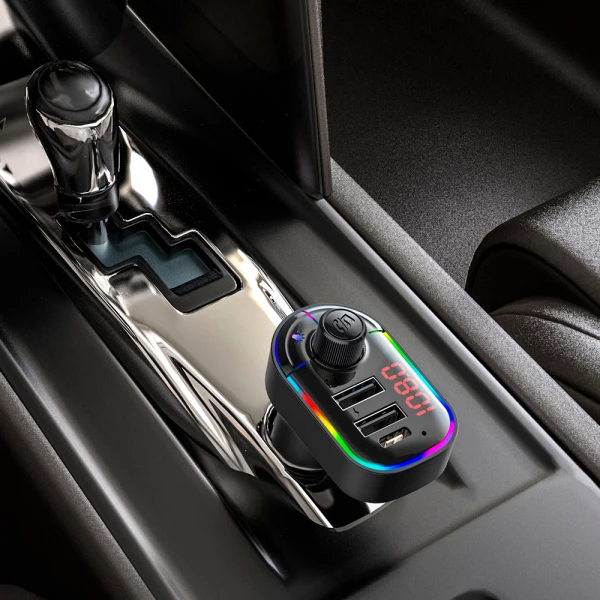 FM трансмиттер ACV FMT-128B Ж-К дисплей/USB/BT/RGB FM трансмиттер ACV FMT-128B Ж-К дисплей/USB/BT/RGB