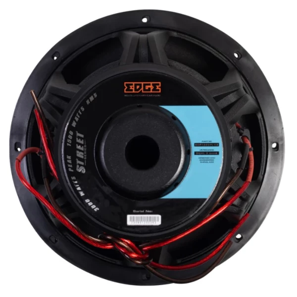 Динамик сабвуфер 12" EDGE EDP122SPL-E3 (2+2 Om / RMS 1500W / MAX 4500W) Динамик сабвуфер 12" EDGE EDP122SPL-E3 (2+2 Om / RMS 1500W / MAX 4500W)