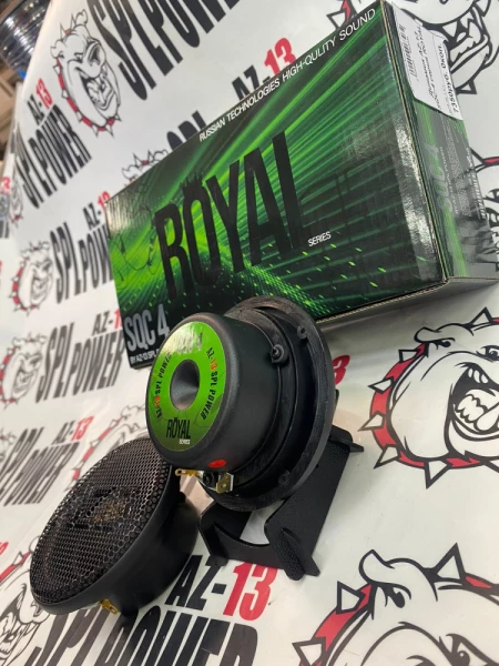 Динамики AZ-13 SPL Power SQC-4 (10см) 80W 550-20000 Гц 96 дБ среднечастотный