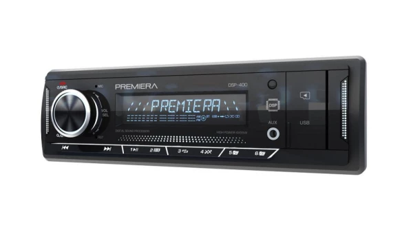 Магнитола 1DIN 12v DSP Premiera DSP-400 Bluetooth, USB, FM