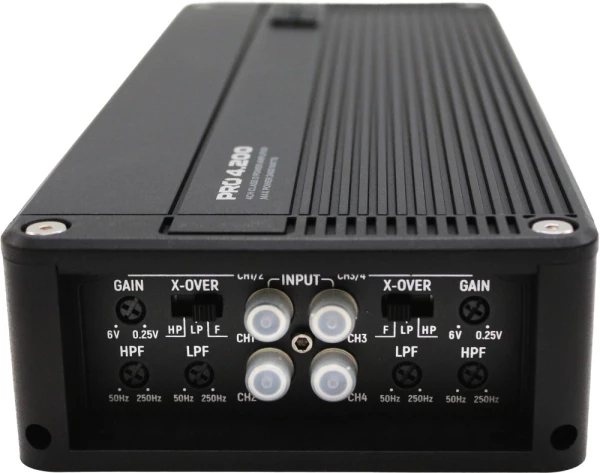 Усилитель 4-канальный AMP PRO 4.200 200/260 (мост 520)