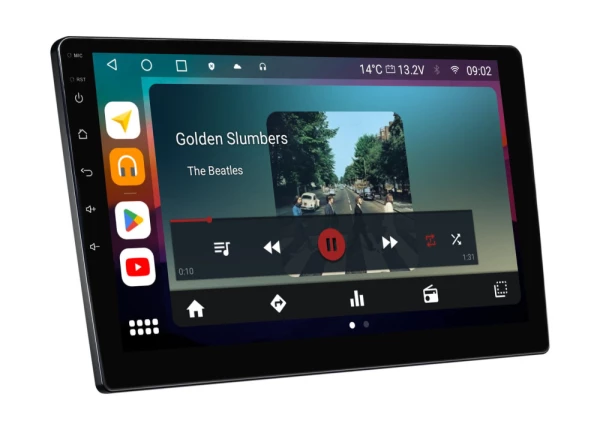 Магнитола 9" Wide Media MT-PRO-MFB-QU T (MT-MFB/TS10)