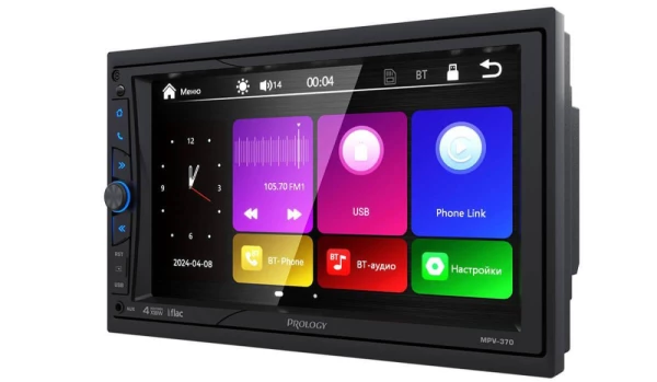 Магнитола 2DIN 180x100 Prology MPV-370 Монитор + USB/SD