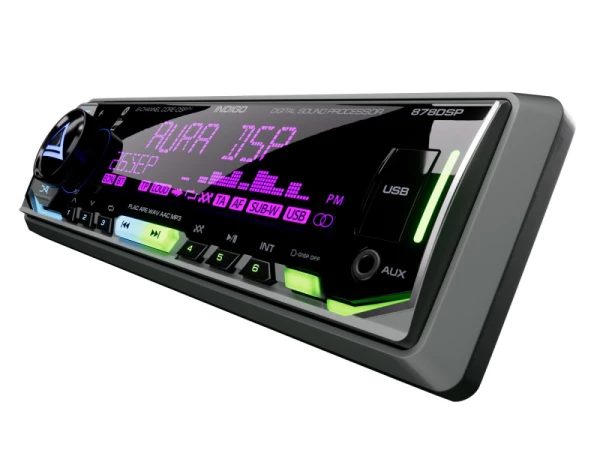 Магнитола 1DIN 12v DSP Aura INDIGO-878DSP