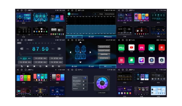 Магнитола 2DIN 200x100 Android WIDE MEDIA 2/32 7" (LC6901-ON-2/32 B)