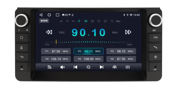 Магнитола 2DIN 200x100 Android WIDE MEDIA 2/32 7" (LC6901-ON-2/32 B)