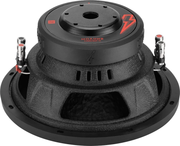 Динамик сабвуфер 10" УРАЛ Молния 2+2 Ом, RMS 300 Вт