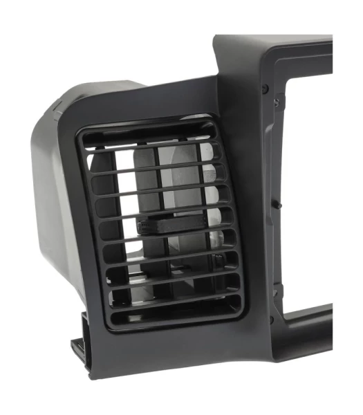 Дефлекторы воздуховодов в Toyota Corolla 2000-2007 для рамок MFA/MFB (черные, высота 85мм)