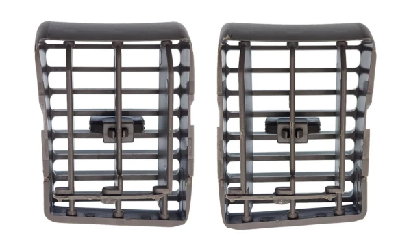 Дефлекторы воздуховодов в Toyota Corolla 2000-2007 для рамок MFA/MFB (бежевые, высота 85мм)