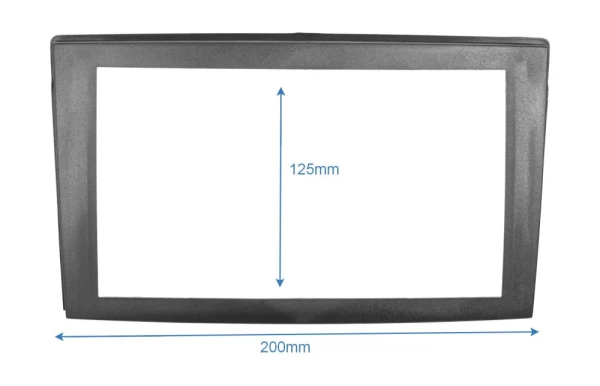 Рамка Mazda универсальная трапеция (Premacy 99-05/MPV 99-05) 2Din