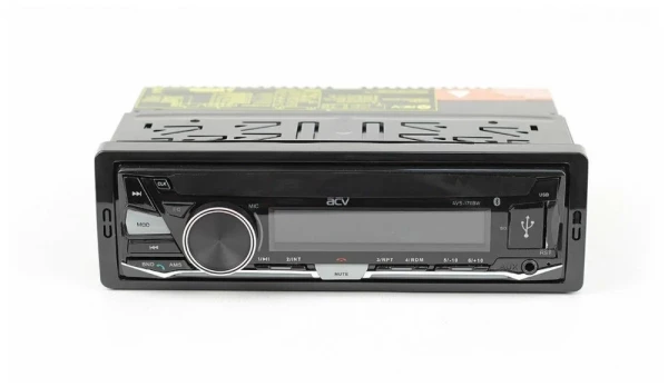 Магнитола 1DIN 12v ACV AVS-1711BR bluetooth, USB, FM