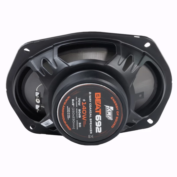 Динамики AMP Beat 692 (6x9") коаксиальные (2шт)  70/140 Вт 3 Ом 90 дБ