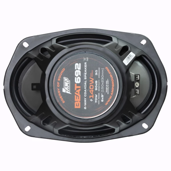 Динамики AMP Beat 692 (6x9") коаксиальные (2шт)  70/140 Вт 3 Ом 90 дБ