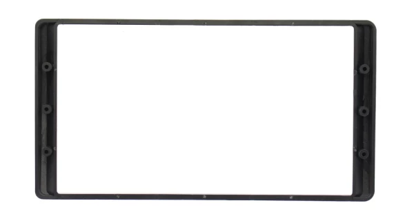 Рамка УАЗ Патриот, Профи 2017+ рестайлинг черная 2Din