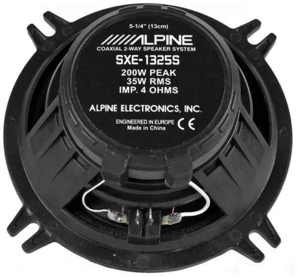 Динамики Alpine SXE-1325S (13 см) 2-полосная коаксиальная акустическая система