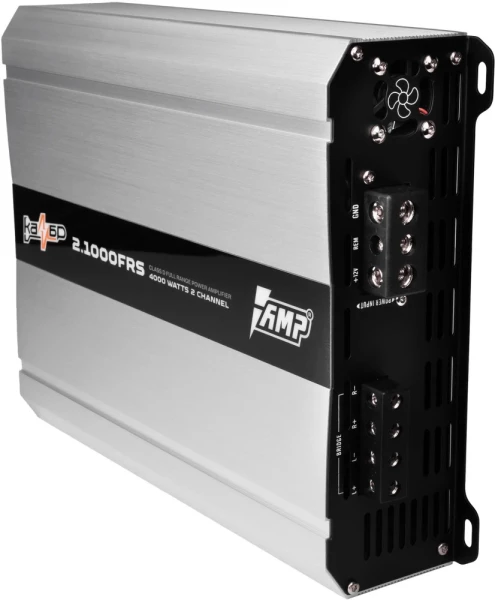 Усилитель 2-канальный AMP Калибр 2.1000FRS 2x500 (4 Ом)/2x700 (2 Ом)/2x1000 (1 Ом)/1x2000 (мост 2Ом)