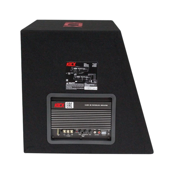 Сабвуфер активный 12" KICX GT311BPA  350/975 Вт