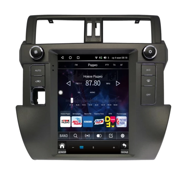 Штатная магнитола Toyota Land Cruiser Prado 2013-2017 Wide Media KS5009QR-3/32 левый руль