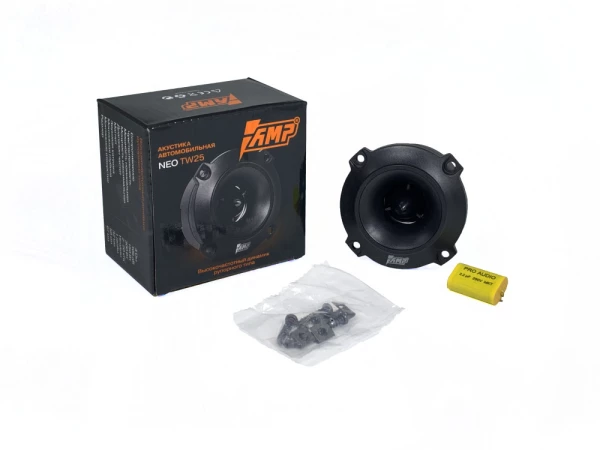 Динамики высокочастотные AMP NEO TW25 (неодим, 1", 60/120W, 106dB) (1 шт.)