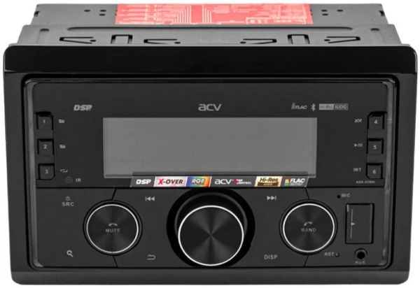 Магнитола 2DIN 180x100 DSP ACV ADX-211BM 2Din (BT/2Way/3Way)