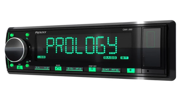 Магнитола 1DIN 12v Prology CMX-260 bluetooth, USB, FM 3RCA