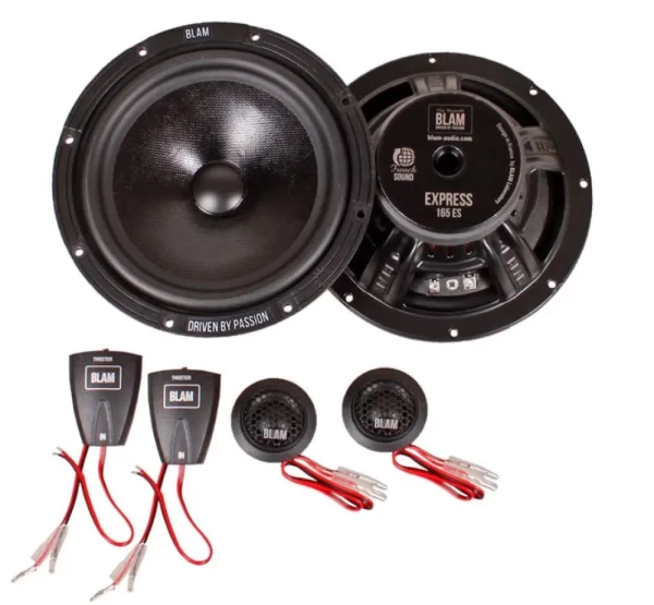 Динамики BLAM 165 ES (16 см) 2-полосная компонентная система 60/120W, 2 Om, 93.5 dB, 65Hz-25kHz
