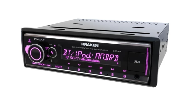 Магнитола 1DIN 12v DSP Prology CDP-8.0 KRAKEN (8x65W)