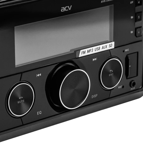Магнитола 2DIN 180x100 ACV AVS-2100BM bluetooth, USB, SD, FM, AUX, 2RCA, 4x50W