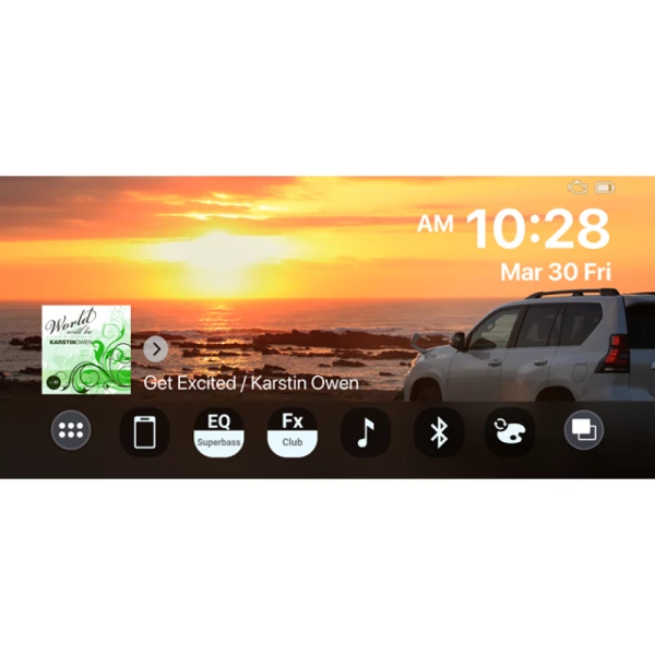 Магнитола 2DIN 180x100 Pioneer MVH-S425BT