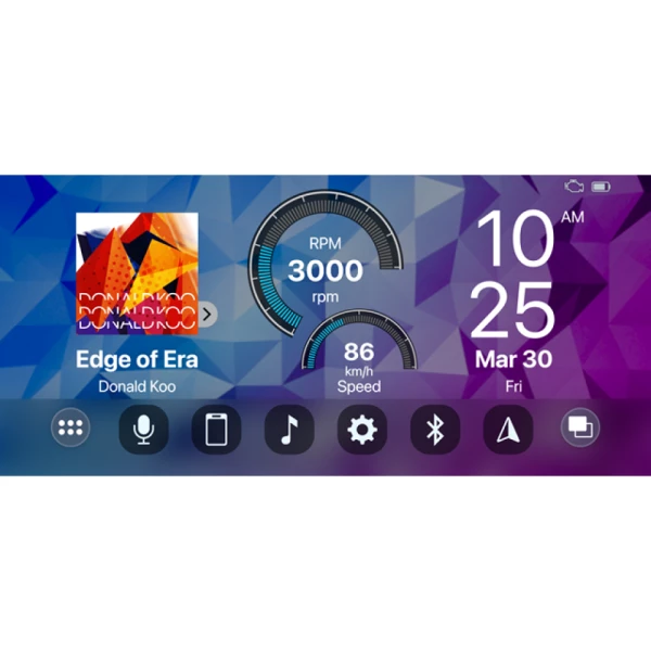 Магнитола 2DIN 180x100 Pioneer MVH-S425BT