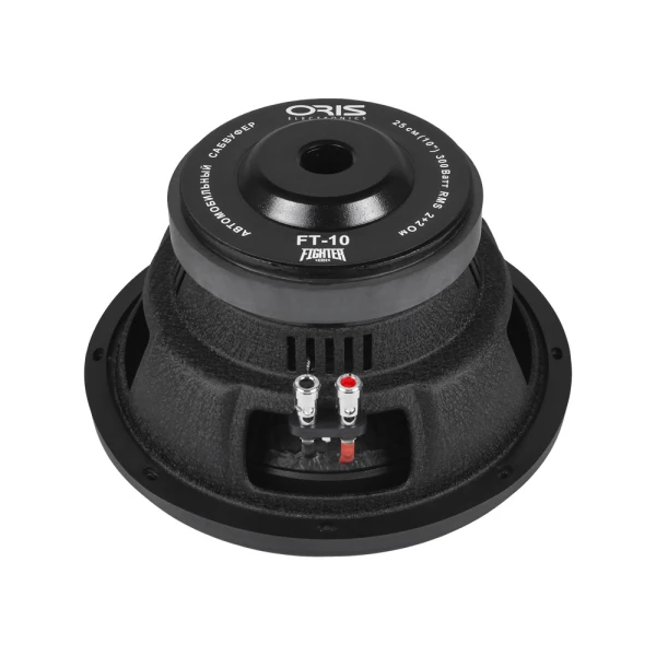 Динамик сабвуфер 10" Oris Electronics FT-10 2+2 Om 300/600W, 83 dB (ЗЯ 15л, ФИ 25л)