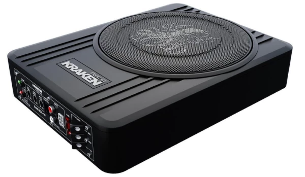 Сабвуфер активный 10" (ПОД СИДЕНЬЕ) PROLOGY KRAKEN BASS BOX-10 (RMS 120W/240W)