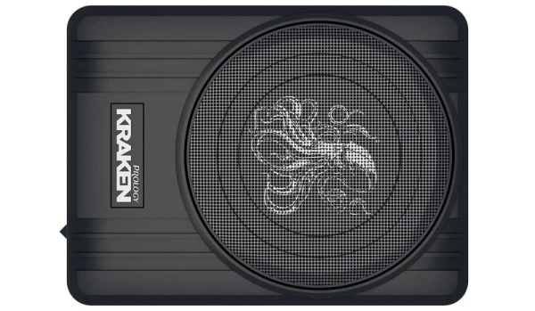 Сабвуфер активный 10" (ПОД СИДЕНЬЕ) PROLOGY KRAKEN BASS BOX-10 (RMS 120W/240W)