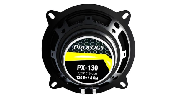Динамики Prology PX-130 (13 см) 2-полосная коаксиальная акустическая система  75/130W, 4 Om, 89 dB