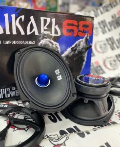 Динамики AZ-13 SPL Power Рыкарь 69 эстрадные широкополосные, 150/300 Вт, 92 дБ, 80-20000 Гц
