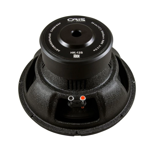 Динамик сабвуфер 12" Oris Electronics HK-12S 2+2 Ом 500/1000 Вт