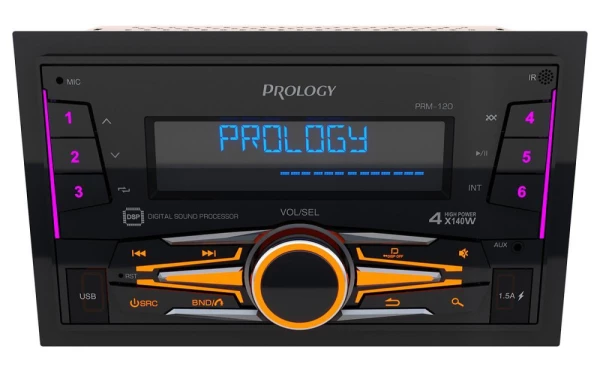 Магнитола 2DIN 180x100 DSP Prology PRM-120 POSEIDON (4x140w)