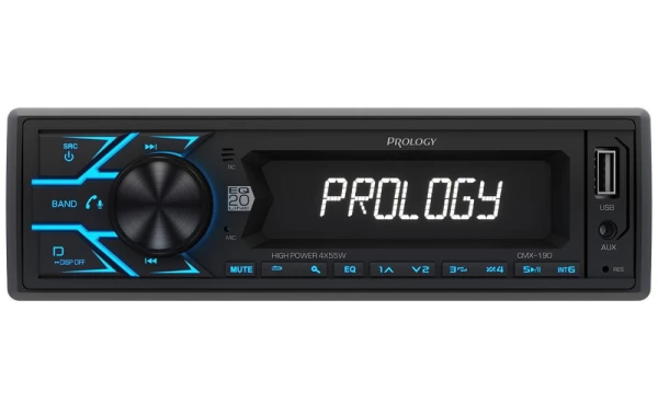 Магнитола 1DIN 12v Prology CMX-190 bluetooth, USB, FM, SD, 2RCA