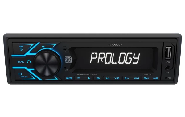 Магнитола 1DIN 12v Prology CMX-190 bluetooth, USB, FM, SD, 2RCA