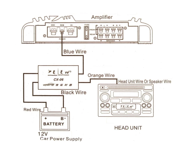 Устройство задержки пуска усилителя Ksize CX-06