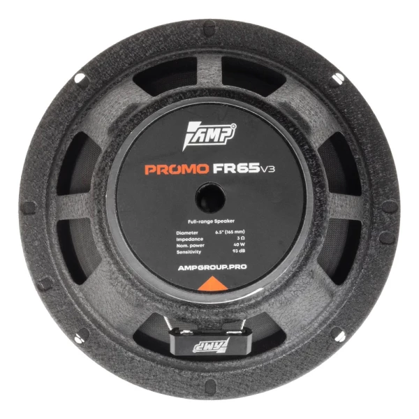 Динамики AMP PROMO FR65 ver.3 (2шт.) (16.5 см) широкополосные 40 Вт, 3 Ом, 93 дБ, 75-15000 Гц