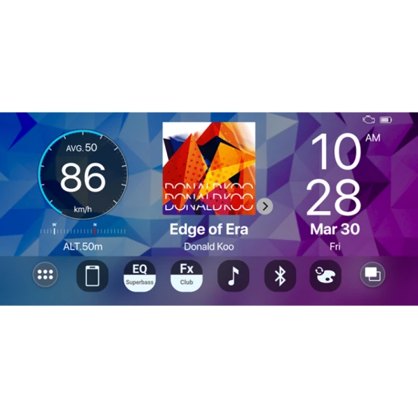 Магнитола 2DIN 180x100 Pioneer MVH-S425BT