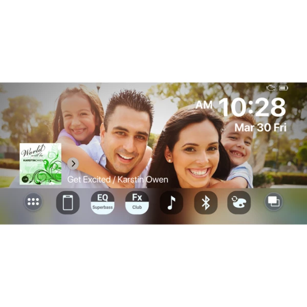 Магнитола 2DIN 180x100 Pioneer MVH-S425BT