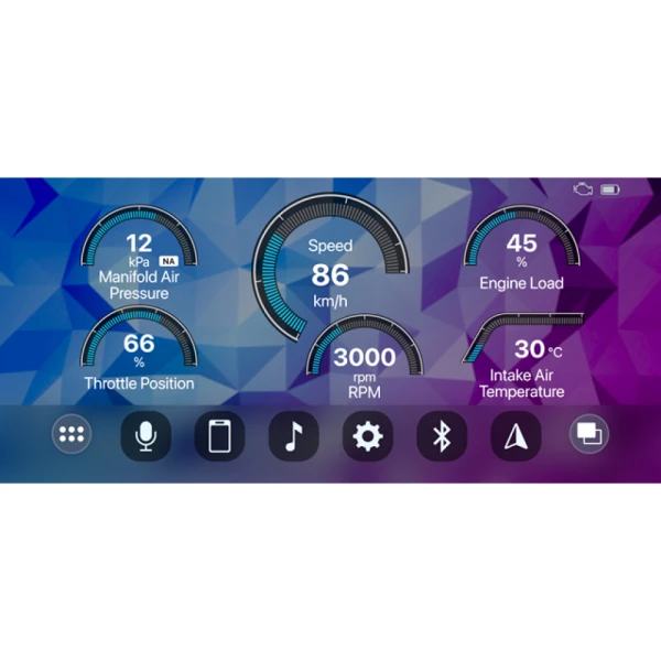 Магнитола 2DIN 180x100 Pioneer MVH-S425BT