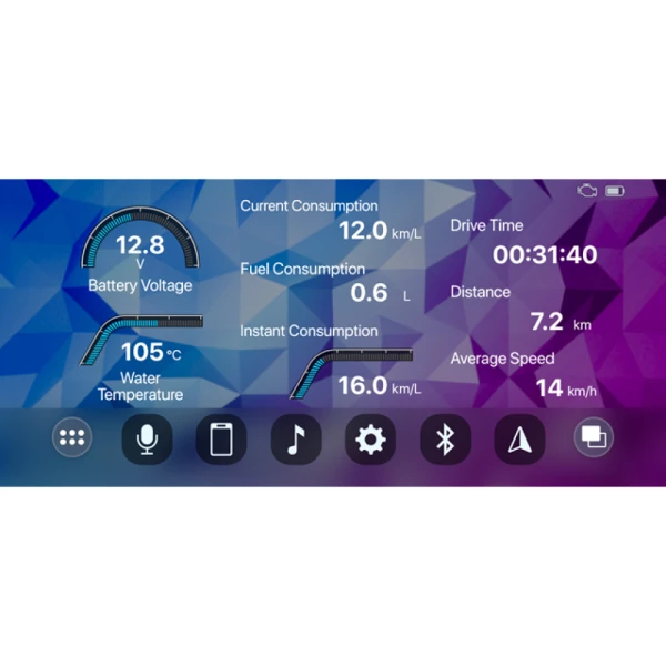 Магнитола 2DIN 180x100 Pioneer MVH-S425BT