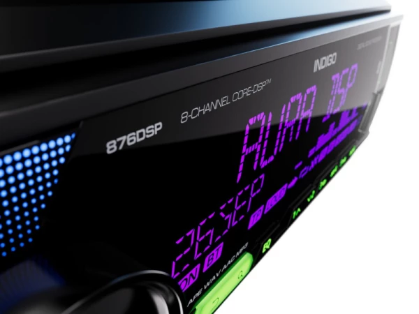 Магнитола 1DIN 12v DSP Aura INDIGO-876DSP