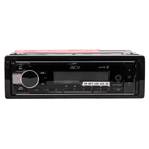 Магнитола 1DIN 24v ACV AVS-950BM bluetooth, USB, FM