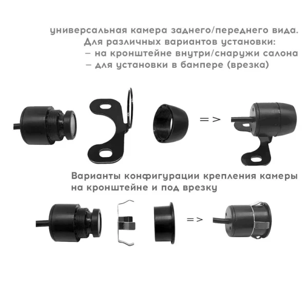 Камера заднего/переднего вида PROLOGY RVC-200 AHD